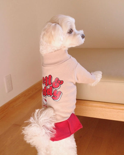 【HELLO,KITTY】ハイネックワンピース - HEY,BUDDY