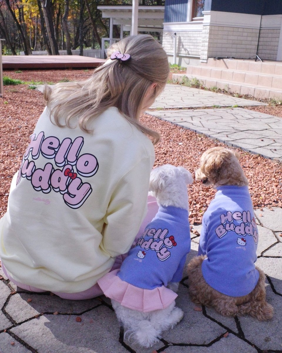 【HELLO,KITTY】ペアスウェット - HEY,BUDDY