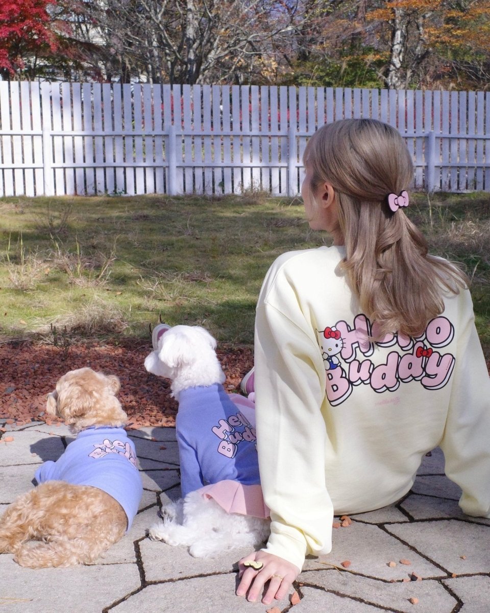 【HELLO,KITTY】ペアスウェット - HEY,BUDDY