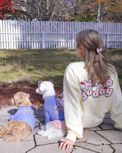 【HELLO,KITTY】ペアスウェット - HEY,BUDDY