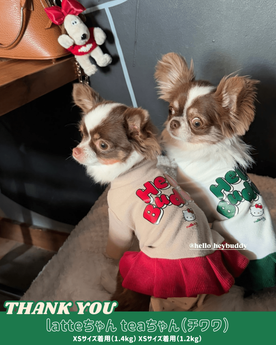 【HELLO,KITTY】ハイネックワンピース - HEY,BUDDY