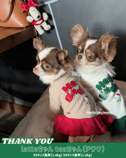 【HELLO,KITTY】ハイネックワンピース - HEY,BUDDY