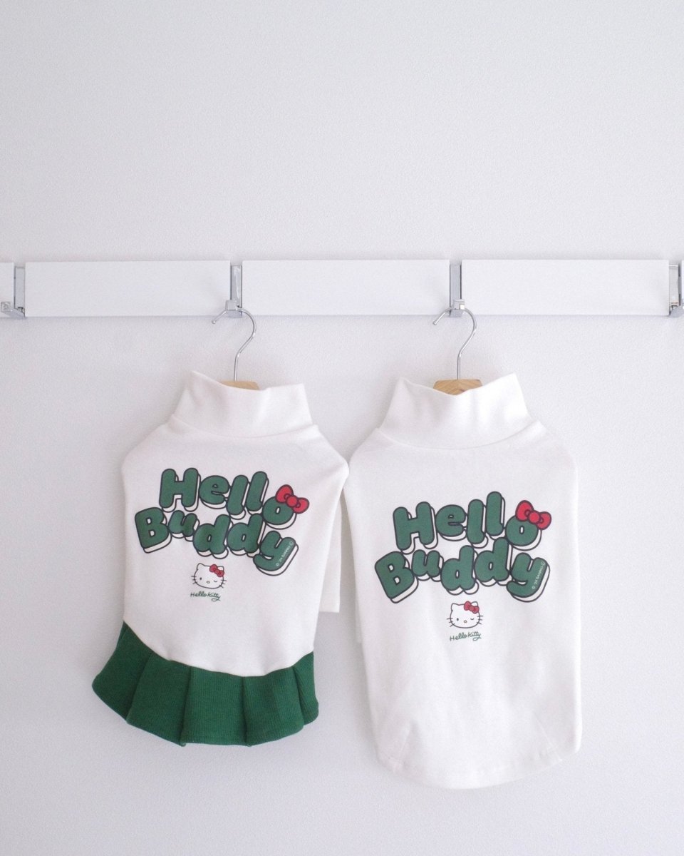 【HELLO,KITTY】ハイネックワンピース - HEY,BUDDY