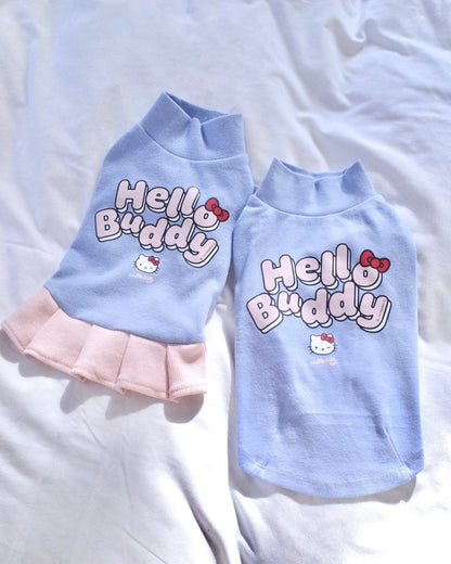 【HELLO,KITTY】ハイネックワンピース - HEY,BUDDY