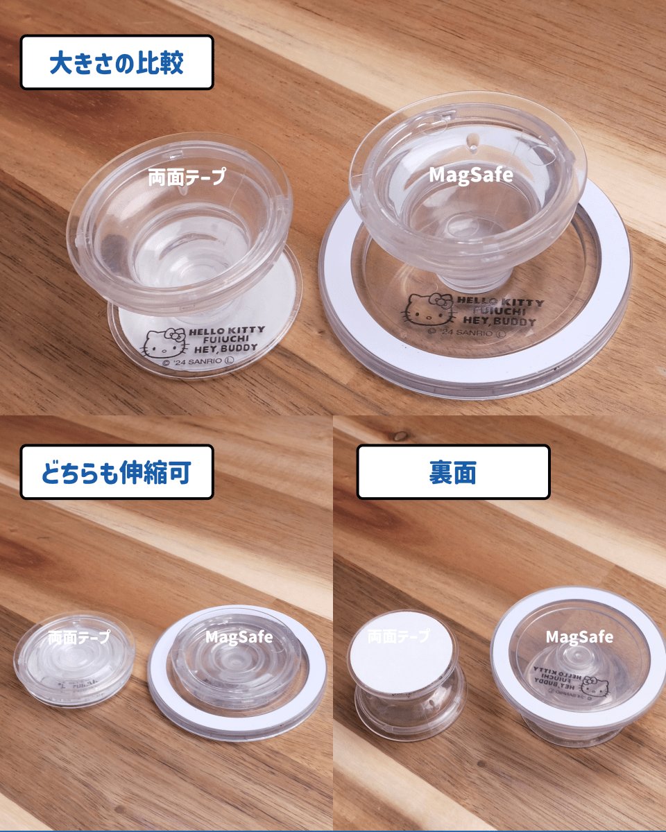 【HELLO,KITTY】うちの子グリップ - HEY,BUDDY