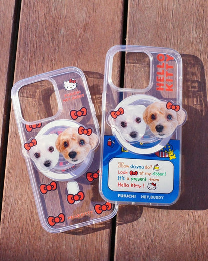 【HELLO,KITTY】なりきりスマホケース - MagSafe対応 - HEY,BUDDY