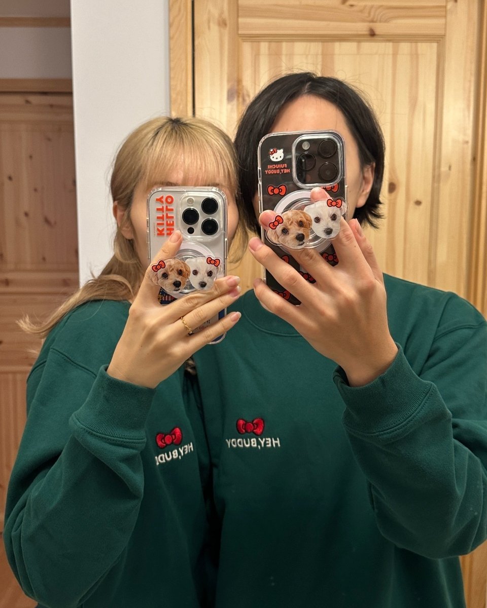 【HELLO,KITTY】なりきりスマホケース - MagSafe対応 - HEY,BUDDY