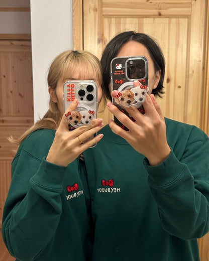 【HELLO,KITTY】なりきりスマホケース - MagSafe対応 - HEY,BUDDY