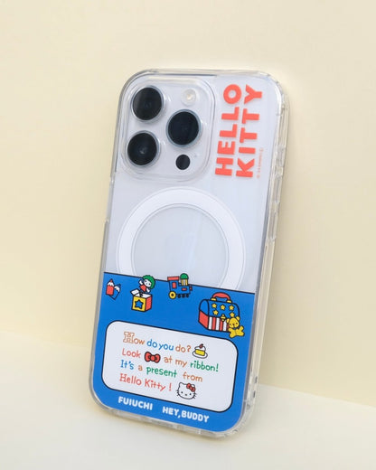 【HELLO,KITTY】なりきりスマホケース - MagSafe対応 - HEY,BUDDY