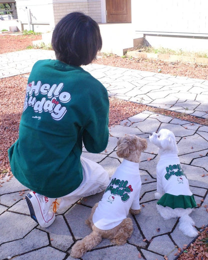 【HELLO,KITTY】ハイネックTシャツ - HEY,BUDDY