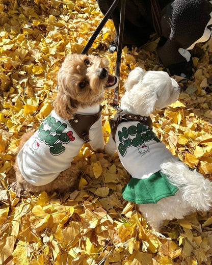 【HELLO,KITTY】ハイネックTシャツ - HEY,BUDDY