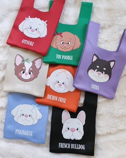 knit bag - HEY,BUDDY