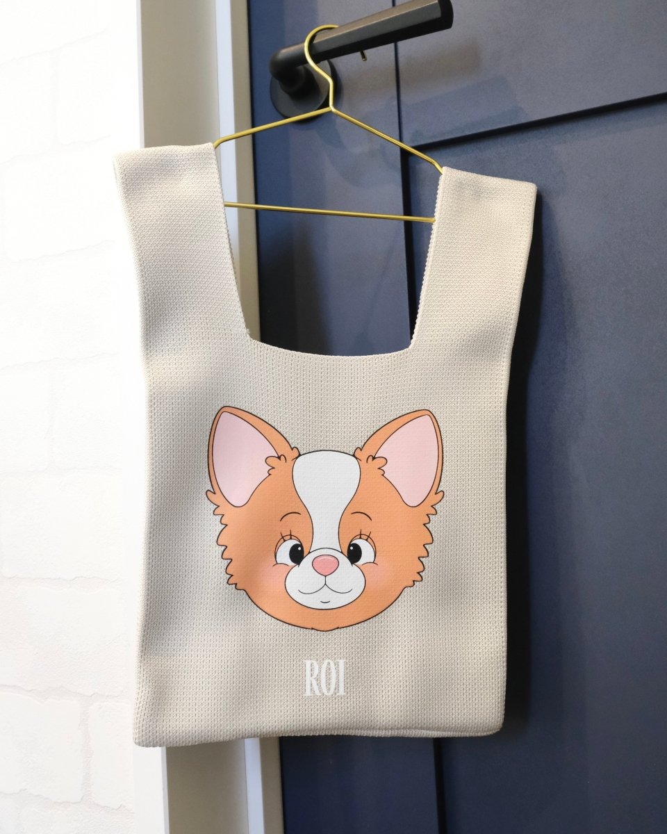 knit bag - HEY,BUDDY