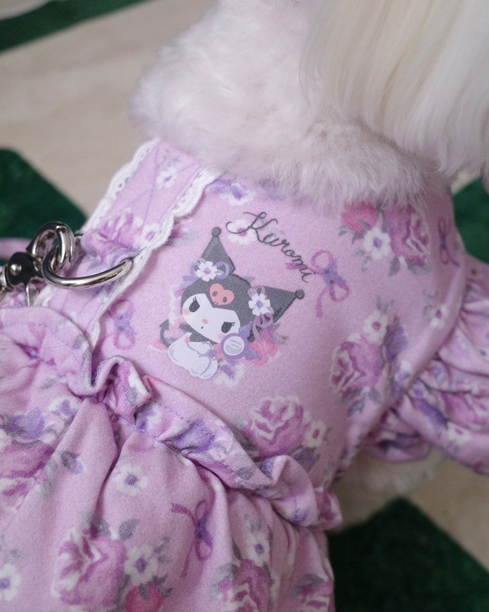 【KUROMI】flower double lace harness - HEY,BUDDY