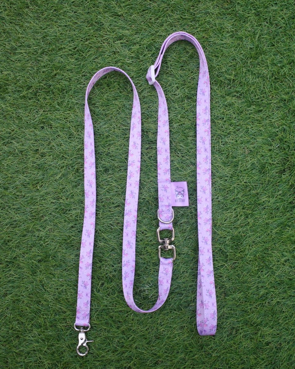 【KUROMI】flower shoulder leash - HEY,BUDDY