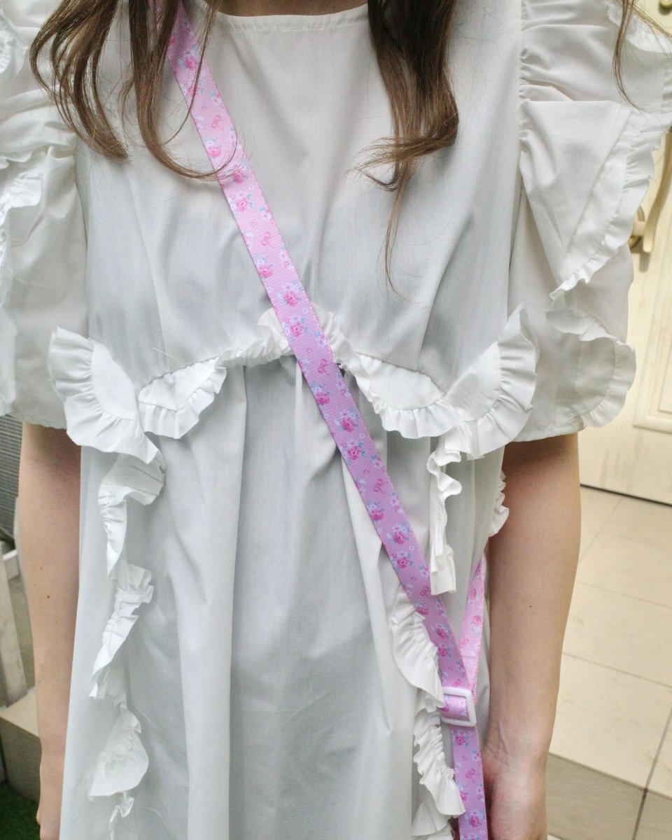 【MY MELODY】flower shoulder leash - HEY,BUDDY