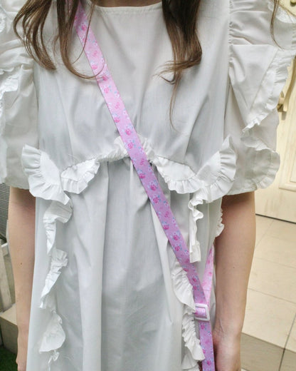 【MY MELODY】flower shoulder leash - HEY,BUDDY