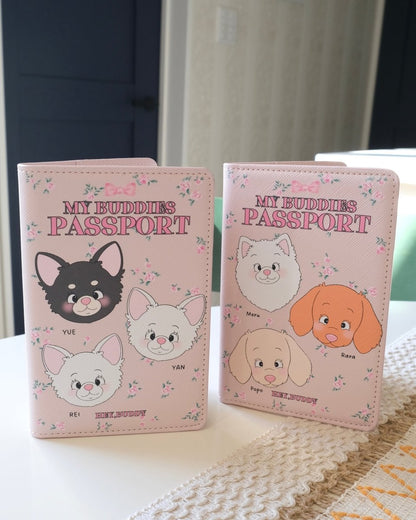 PASSPORT - floral - HEY,BUDDY