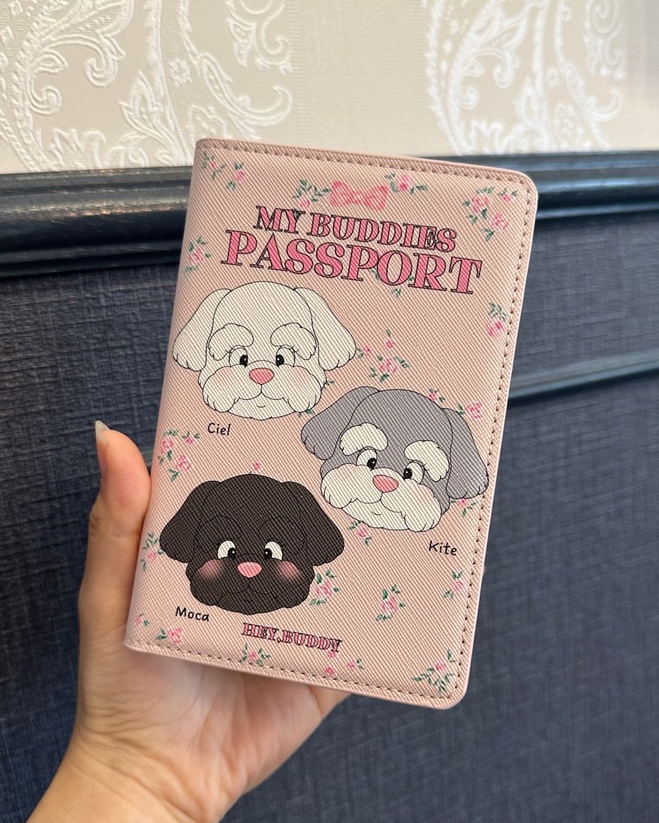 PASSPORT - floral - HEY,BUDDY