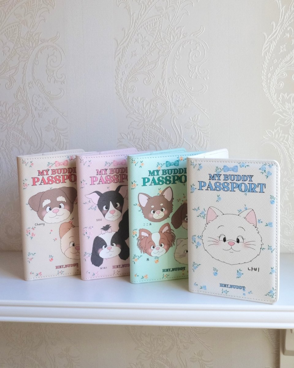 PASSPORT - floral - HEY,BUDDY