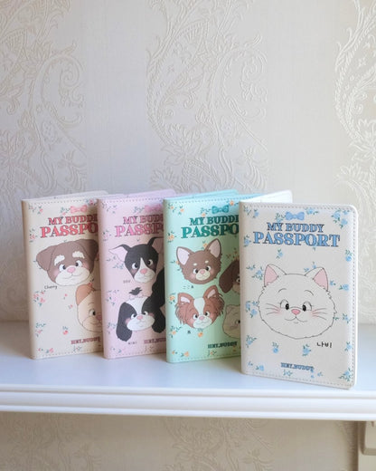 PASSPORT - floral - HEY,BUDDY