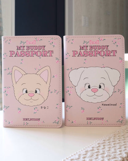 PASSPORT - floral - HEY,BUDDY