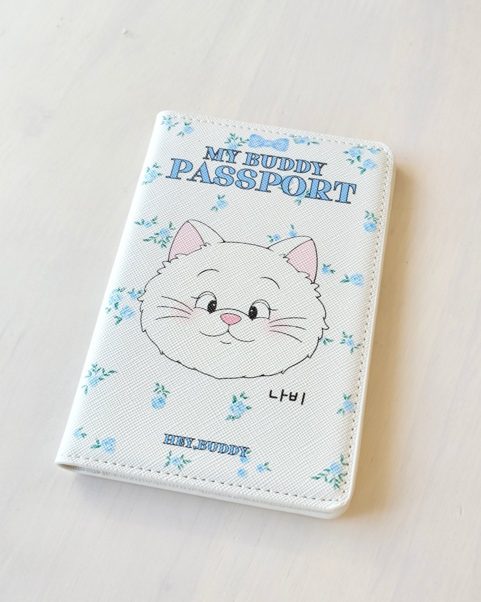 PASSPORT - floral - HEY,BUDDY