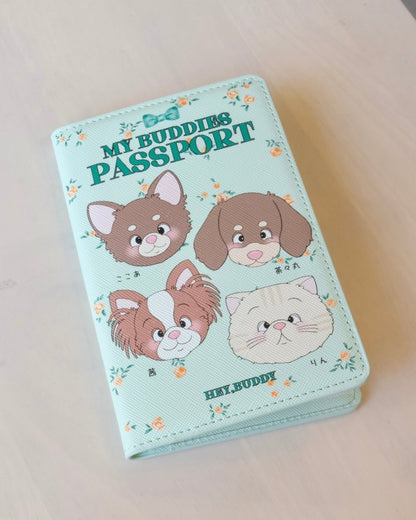 PASSPORT - floral - HEY,BUDDY