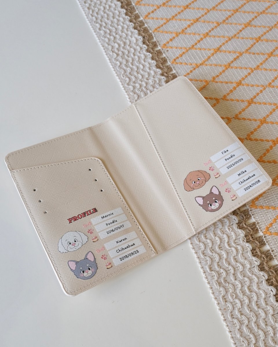 PASSPORT - floral - HEY,BUDDY