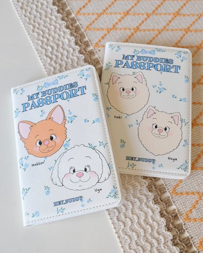 PASSPORT - floral - HEY,BUDDY