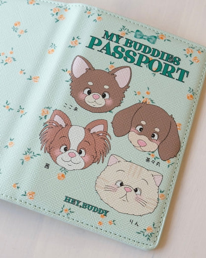 PASSPORT - floral - HEY,BUDDY