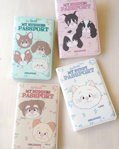 PASSPORT - floral - HEY,BUDDY