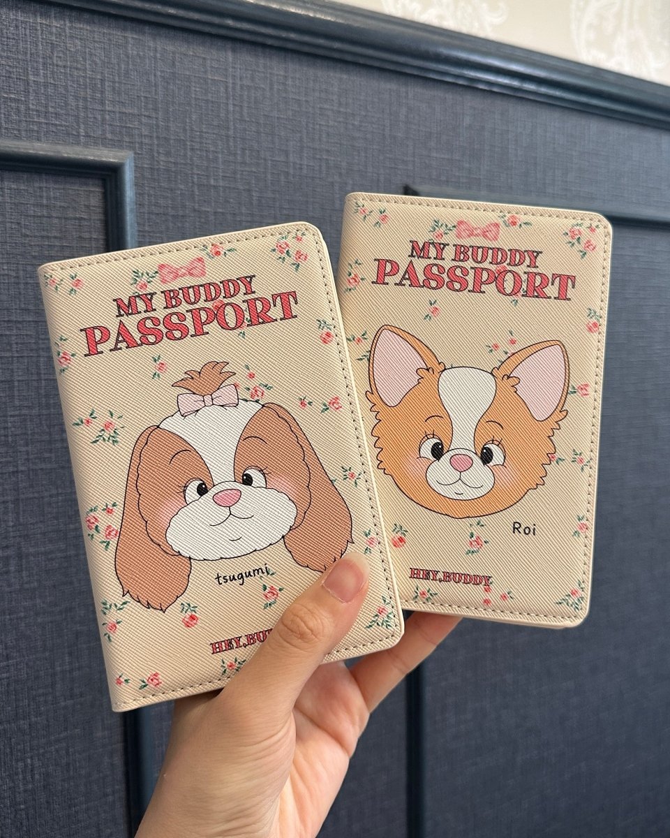 PASSPORT - floral - HEY,BUDDY