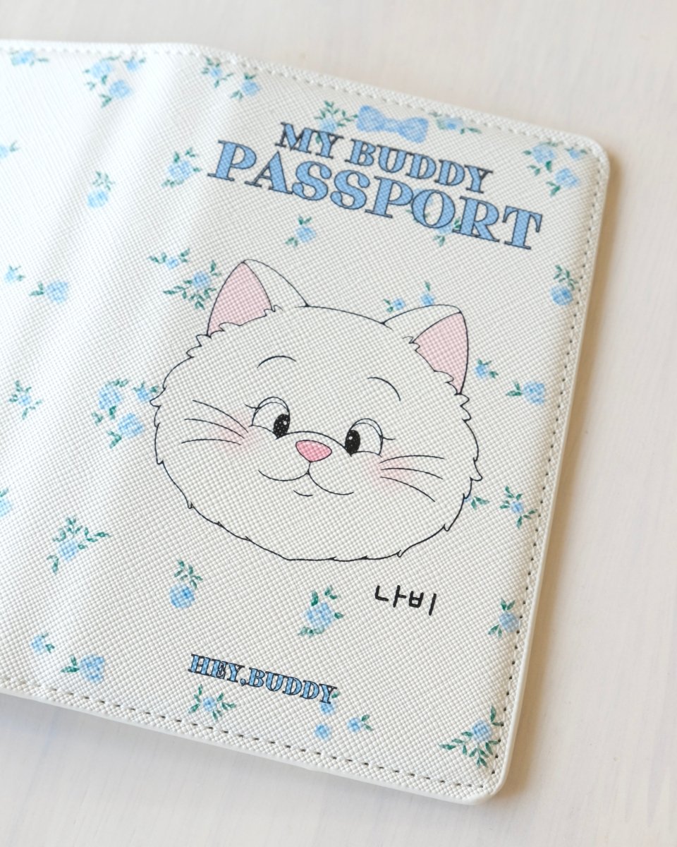 PASSPORT - floral - HEY,BUDDY