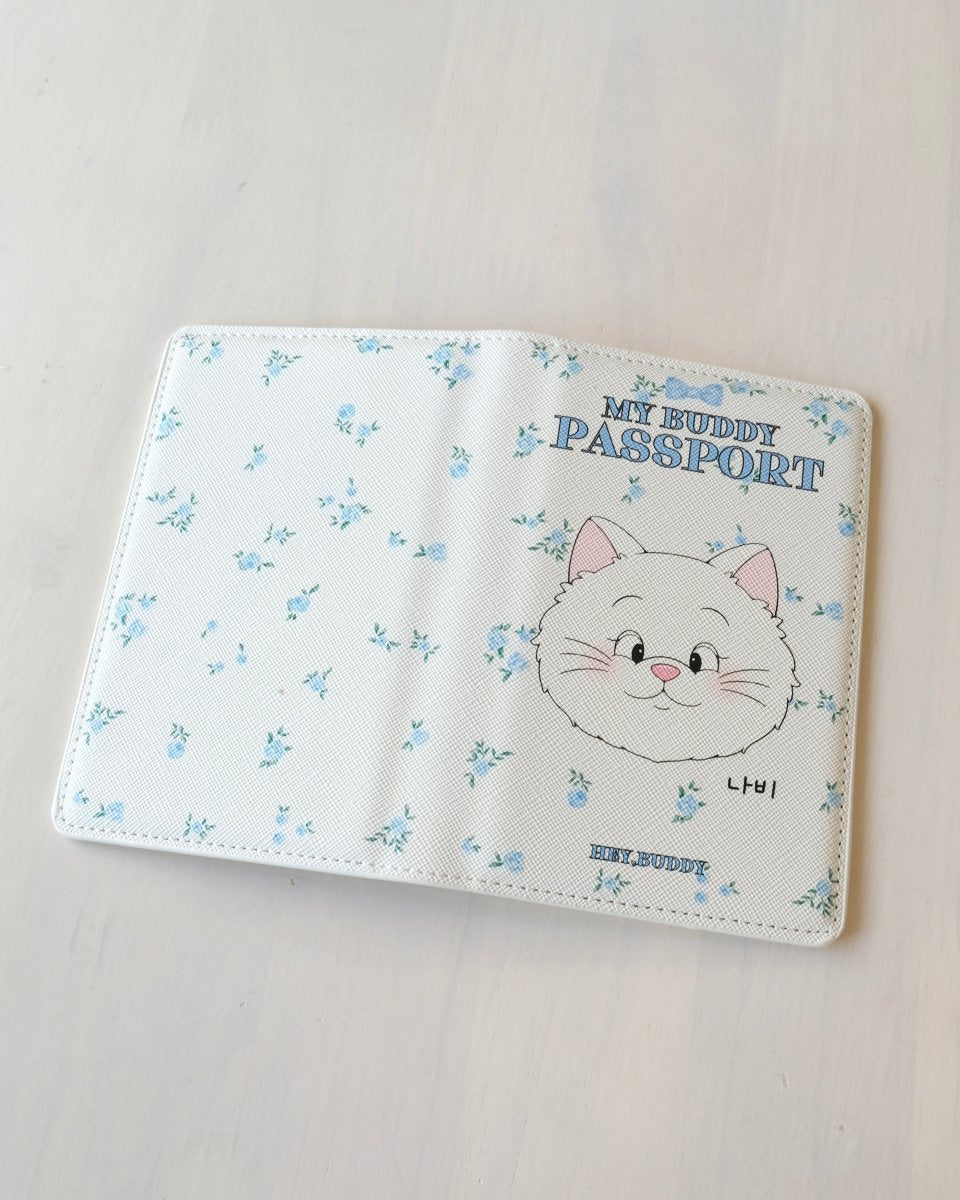 PASSPORT - floral - HEY,BUDDY