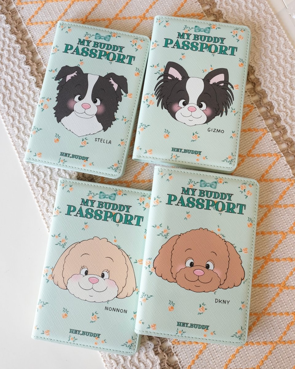 PASSPORT - floral - HEY,BUDDY