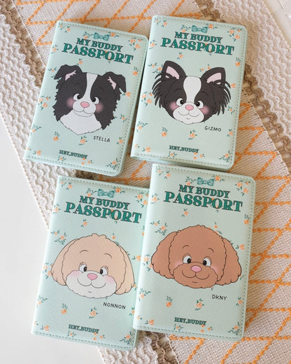 PASSPORT - floral - HEY,BUDDY