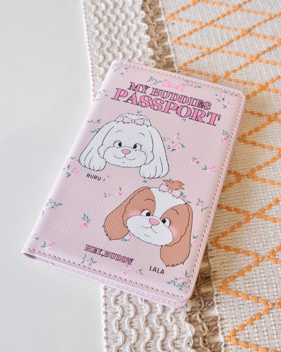 PASSPORT - floral - HEY,BUDDY