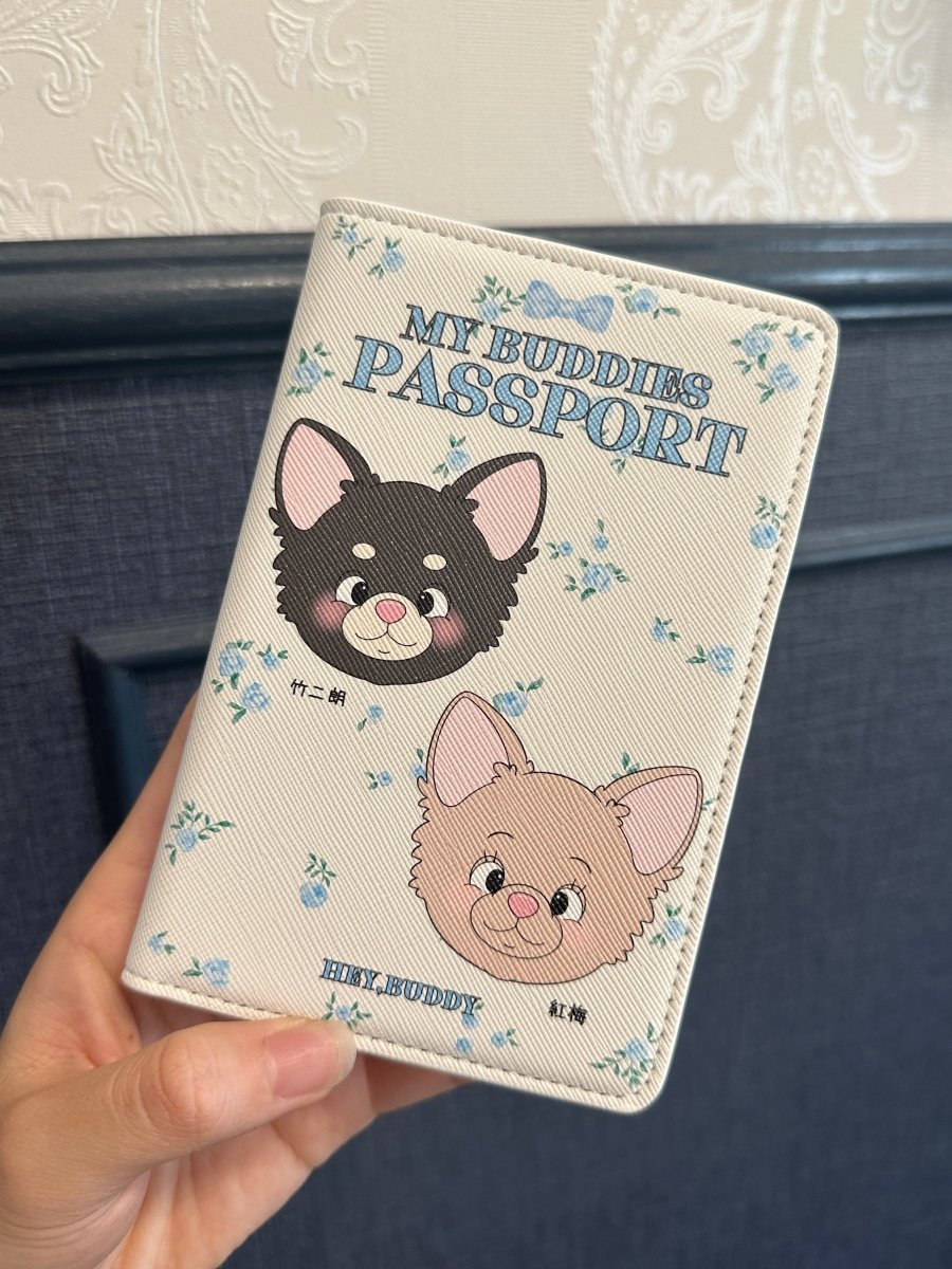 PASSPORT - floral - HEY,BUDDY