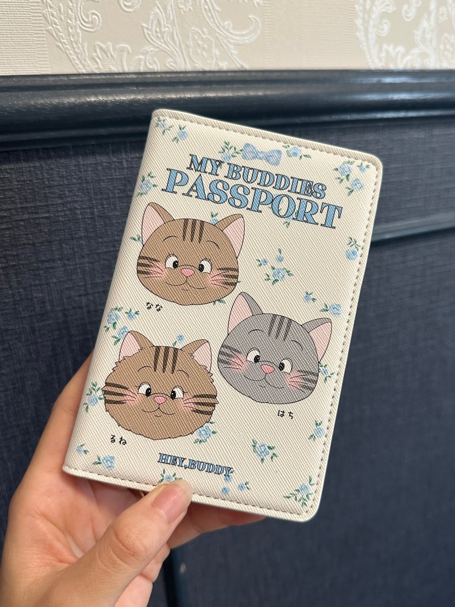 PASSPORT - floral - HEY,BUDDY