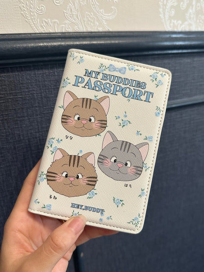 PASSPORT - floral - HEY,BUDDY