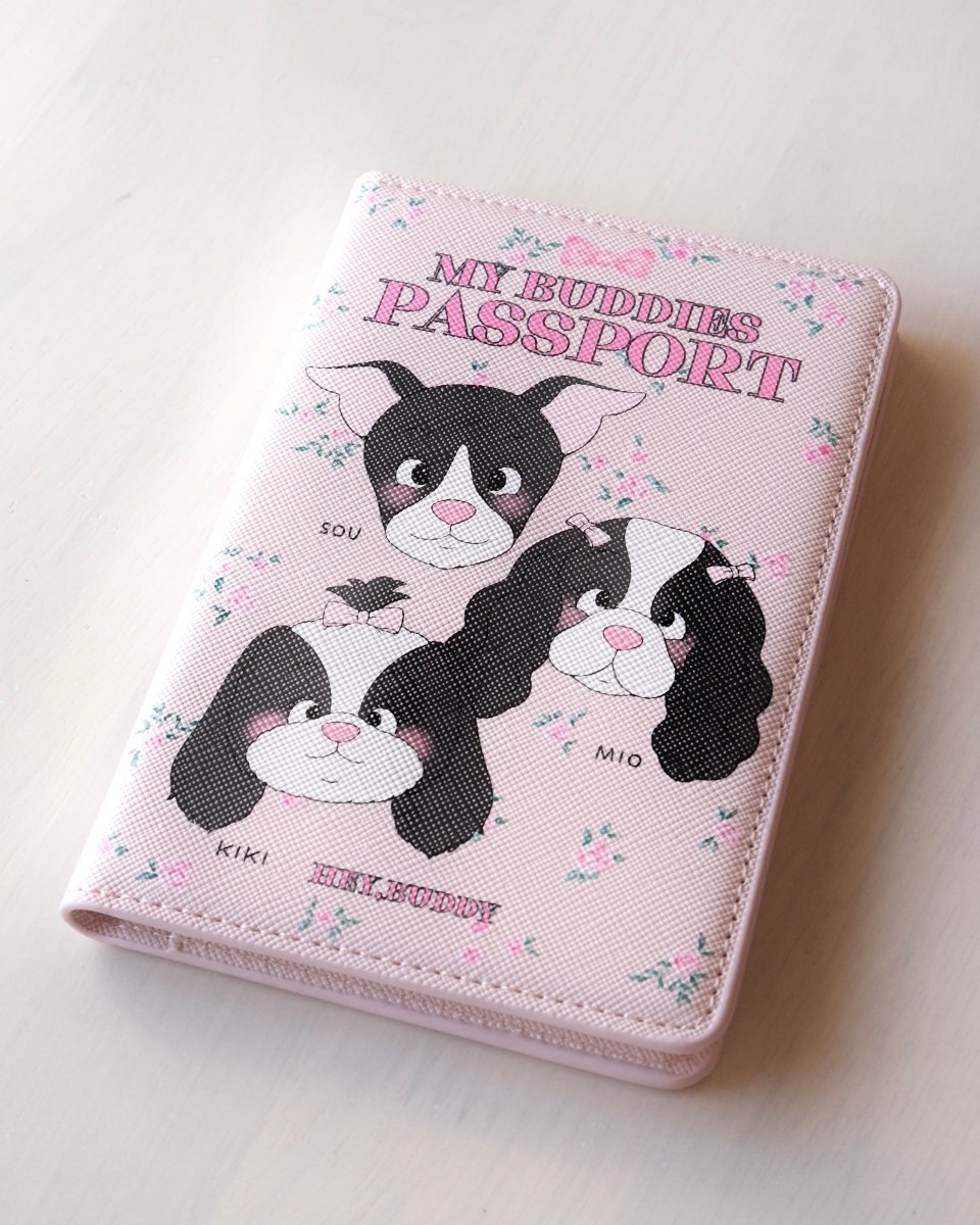 PASSPORT - floral - HEY,BUDDY