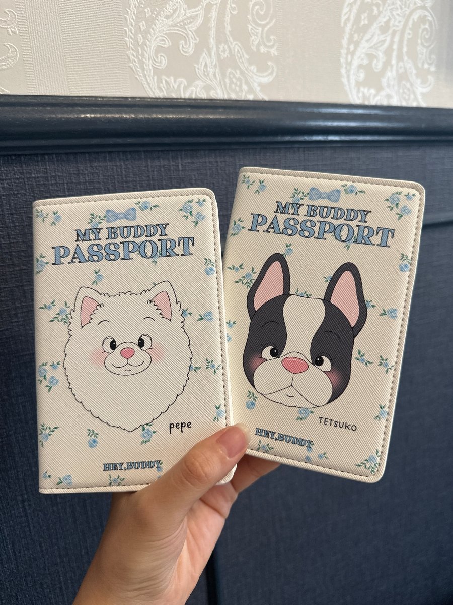 PASSPORT - floral - HEY,BUDDY