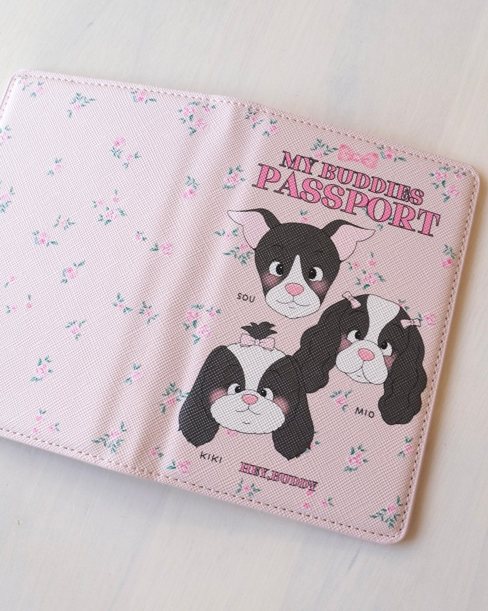 PASSPORT - floral - HEY,BUDDY