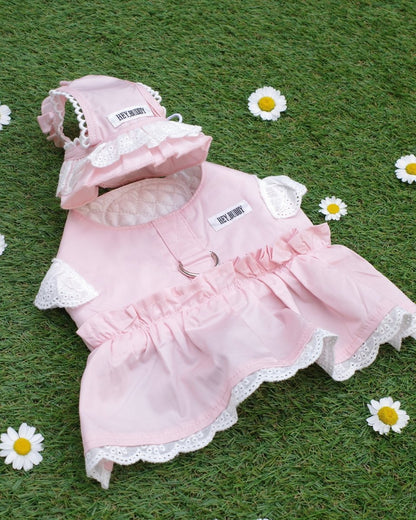 pastel lace bonnet - HEY,BUDDY