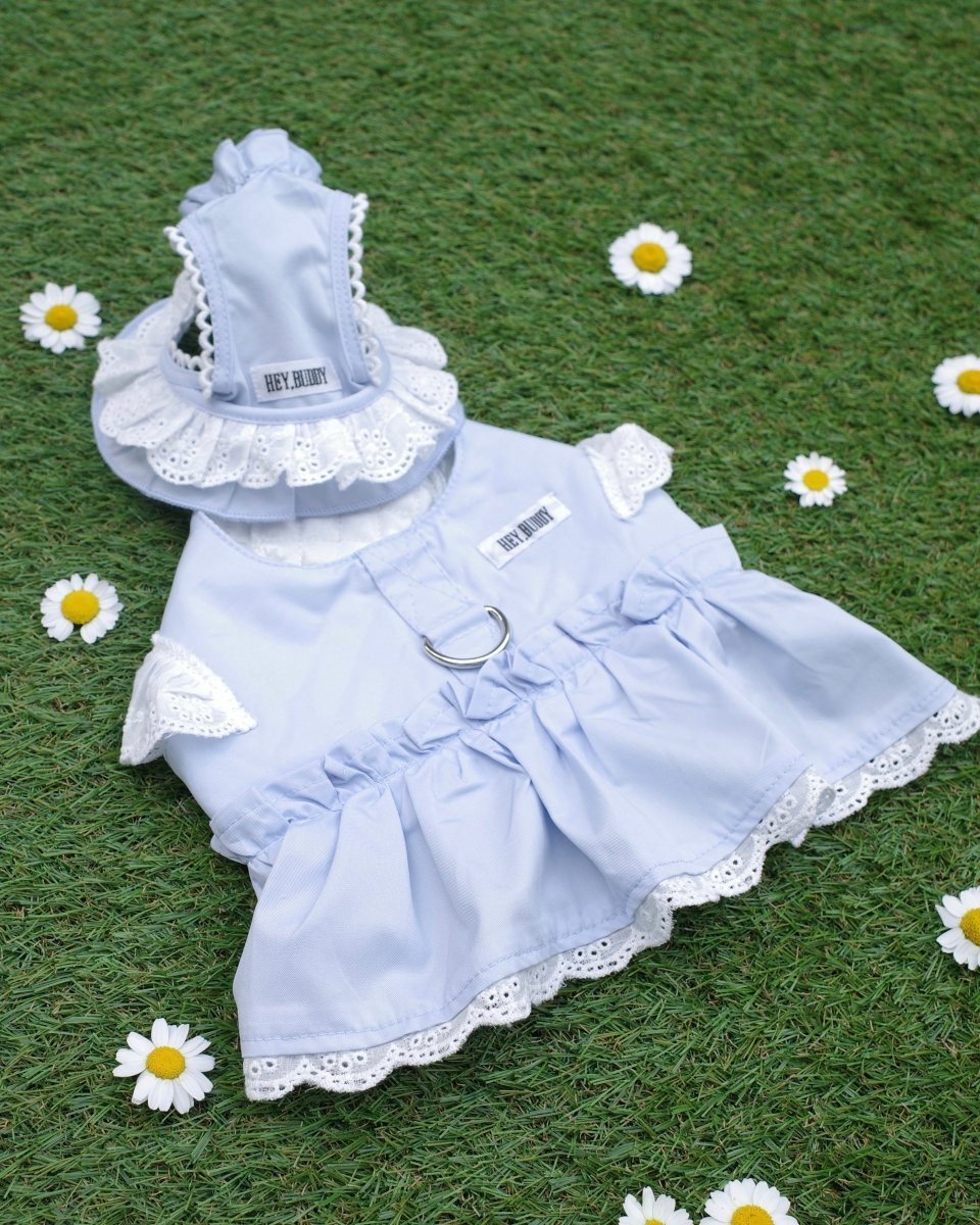 pastel lace bonnet - HEY,BUDDY