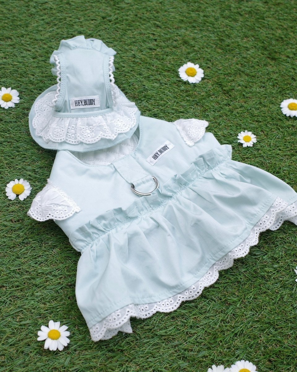 pastel lace bonnet - HEY,BUDDY