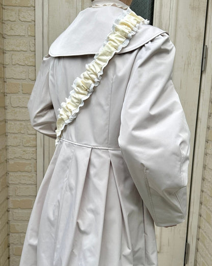 pastel lace shoulder strap - HEY,BUDDY