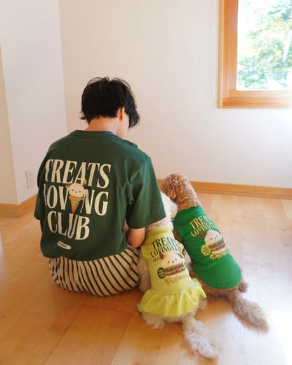 【POCHACCO】おやつ大好きくらぶ。ペアTシャツ - HEY,BUDDY