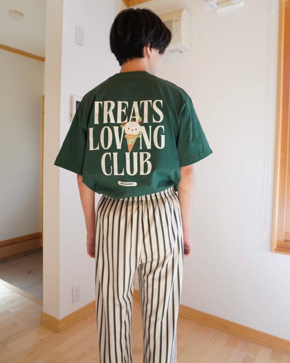 【POCHACCO】おやつ大好きくらぶ。ペアTシャツ - HEY,BUDDY